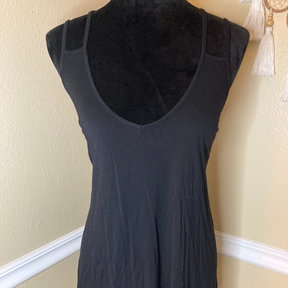 Halife Women's Black Tank Top